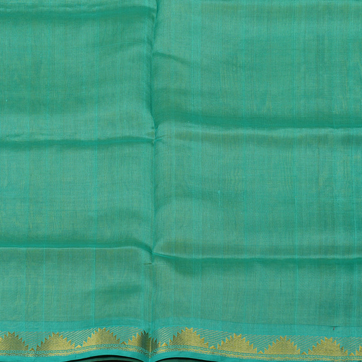 Hayagrivas Handloom Pure Silk Cotton Saree in Vivid Lemon Green KBE401E1-10