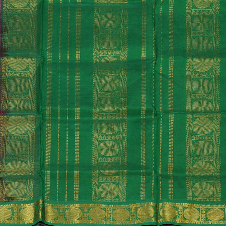 Hayagrivas Handloom Pure Silk Cotton Saree in Lustrous Onion Pink KBE401E2-2