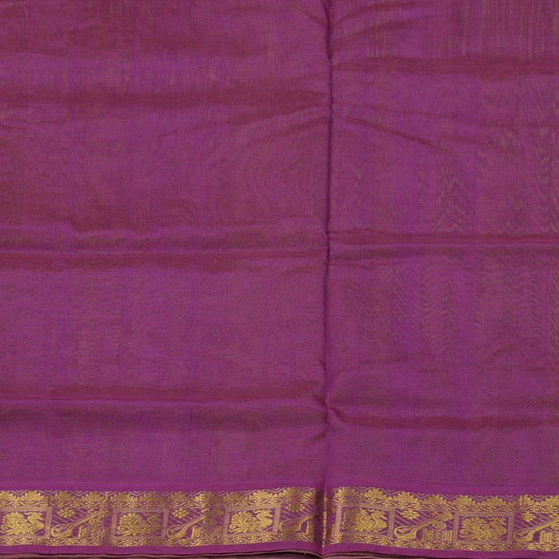 Hayagrivas Handloom Pure Silk Cotton Saree in Vibrant Dual Tone (Yellow with Pink) KBE401E3-22
