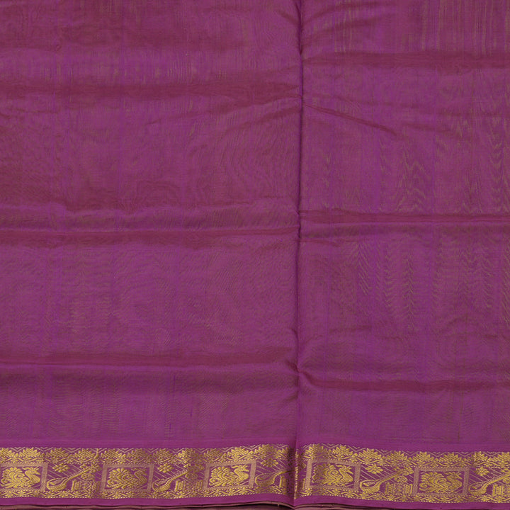 Hayagrivas Handloom Pure Silk Cotton Saree in Vibrant Dual Tone (Yellow with Pink) KBE401E3-22
