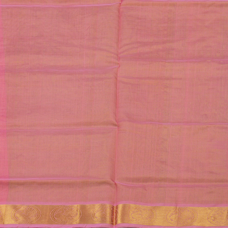 Hayagrivas Handloom Pure Silk Cotton Saree in Refreshing Lemon Green KBE401E3-32