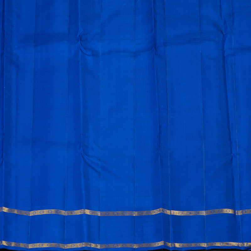 Hayagrivas Handloom Kanjivaram silk saree In Blue KBE407E2-1