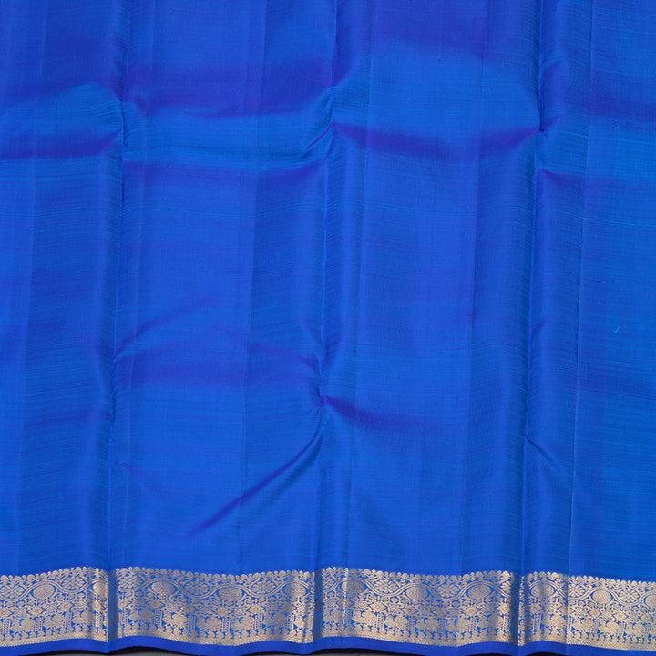 Hayagrivas Handloom Pure Kanjivaram Silk Saree in Sophisticated Sea Green KBE409E21-2
