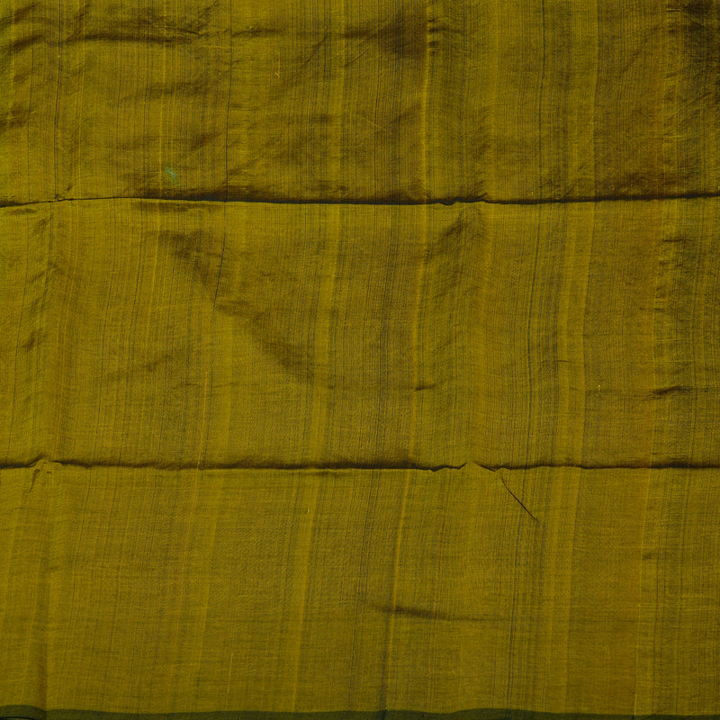 Hayagrivas Handloom Pure Silk Cotton Saree in Deep Mehandi Green HBE40D2-7