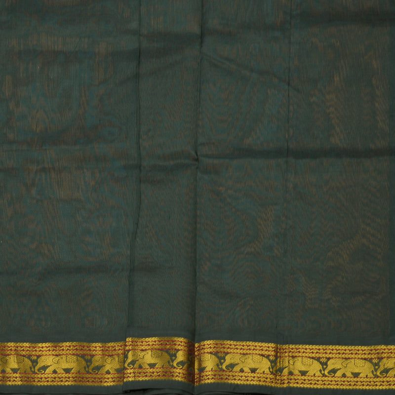 Hayagrivas Pure Silk cotton Saree in Dual tone with Black KBE415E11-11