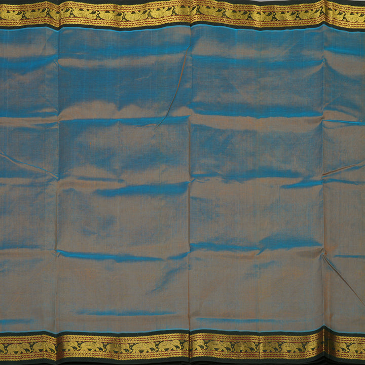 Hayagrivas Pure Silk cotton Saree in Dual tone with Black KBE415E11-11