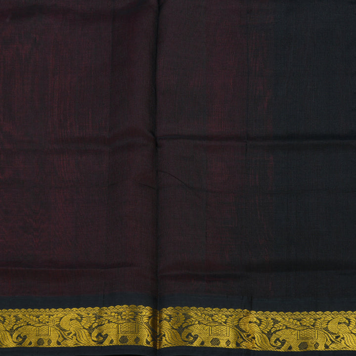 Hayagrivas Red Pure Silk Cotton Saree KBE415E11-2