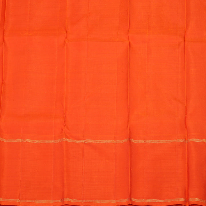 Hayagrivas Handloom Pure Kanjivaram Silk Saree in Pristine White KBE419E1-1