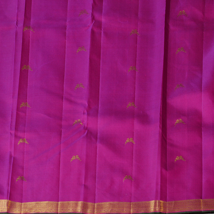 Hayagrivas Apple Green Handloom Kanjivaram Silk Saree KBE43D3-1