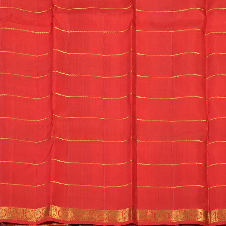 Hayagrivas Handloom Pure Kanjivaram Silk Saree in Striking Multi-Colour Checks KBE440E3-2