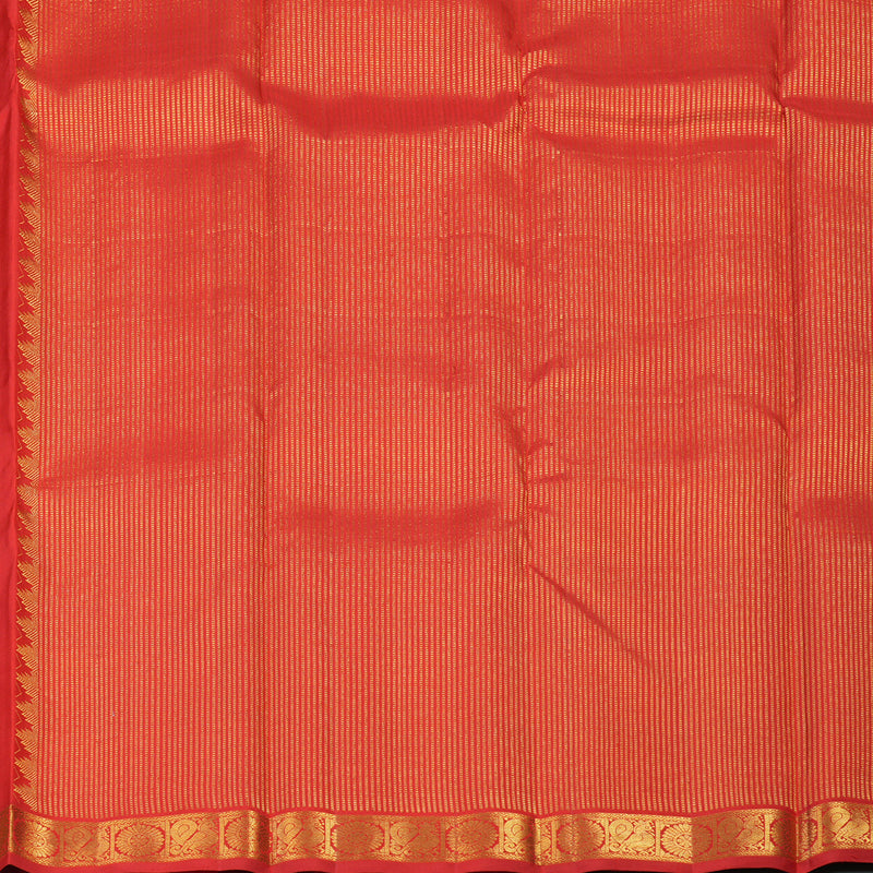 Hayagrivas Handloom Pure Kanjivaram Silk Saree in Striking Multi-Colour Checks KBE440E3-2