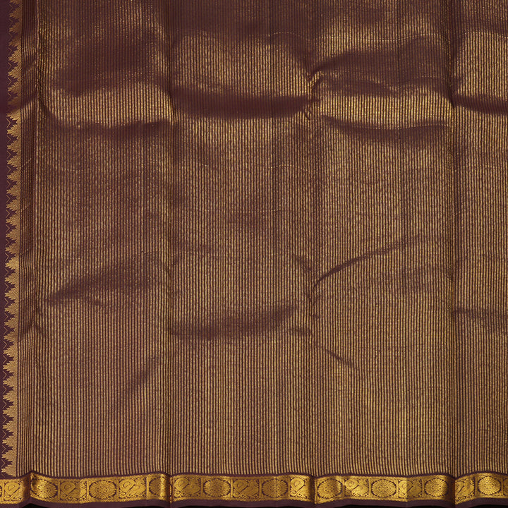 Hayagrivas Handloom Pure Kanjivaram Silk Saree in Radiant Multi-Colour Checks KBE440E3-3