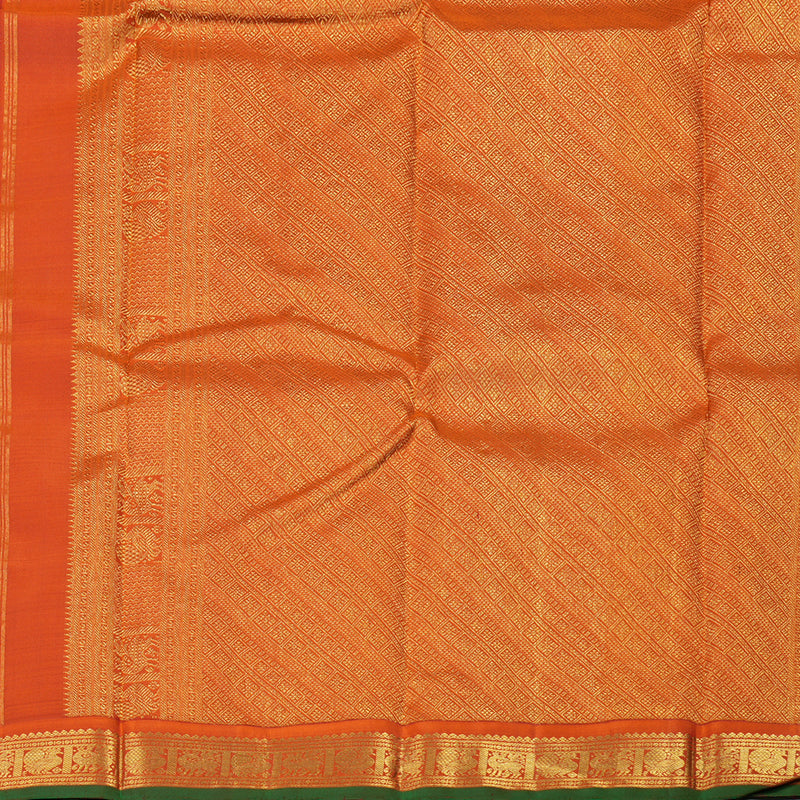 Hayagrivas Handloom Pure Kanjivaram Silk Saree in Lustrous Maroon KBE441E20-1