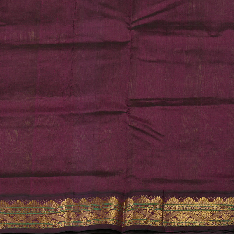 Hayagrivas Handloom Pure Silk Cotton Saree in Ethereal Sandal KBE446E1-23