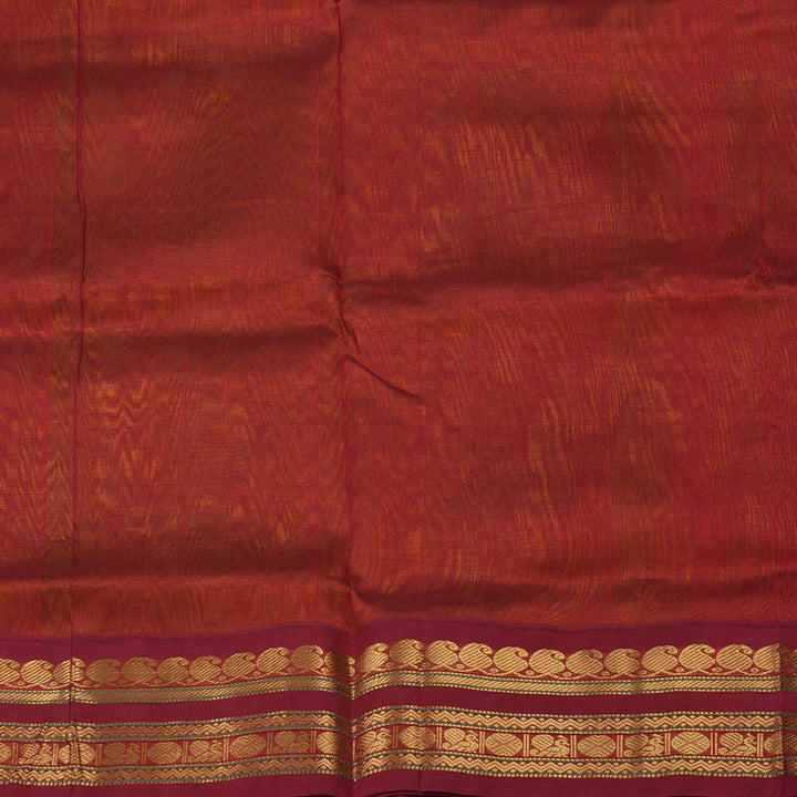 Hayagrivas Handloom Pure Silk Cotton Saree in Striking Fluorescent Green KBE446E1-24