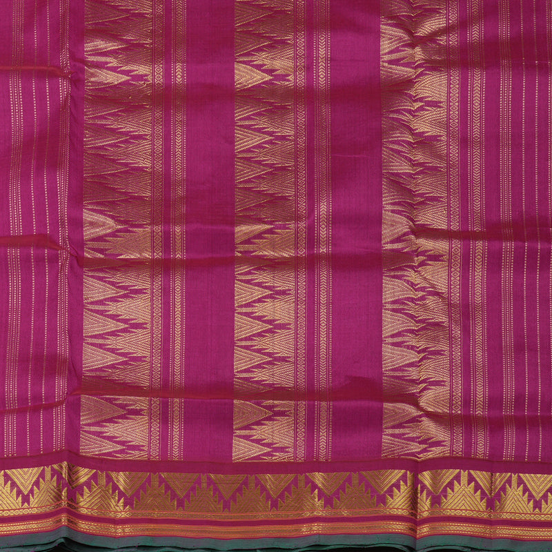 Hayagrivas Handloom Pure Silk Cotton Saree in Delicate Lavender KBE446E1-8