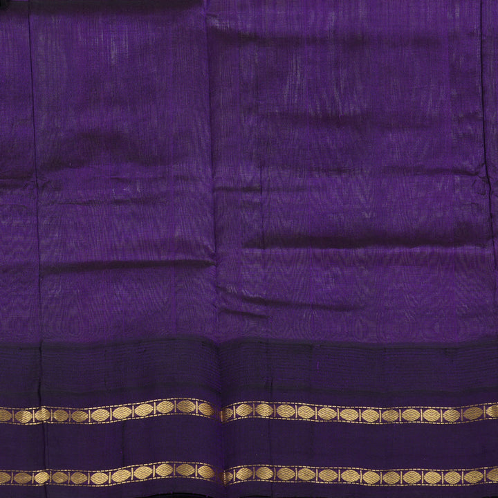 Hayagrivas Handloom Pure Silk Cotton Saree in Vivid Lavender KBE446E13-2