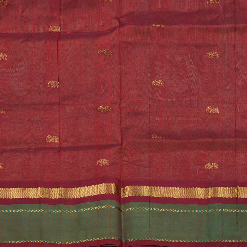 Hayagrivas Handloom kanjivaram silk cotton saree in Silver grey with manthalir KBE446E15-1