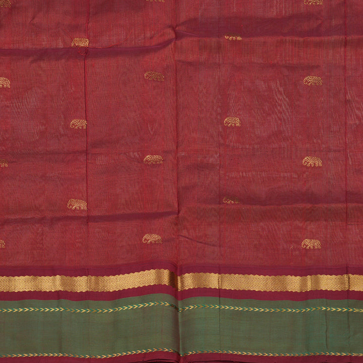 Hayagrivas Handloom kanjivaram silk cotton saree in Silver grey with manthalir KBE446E15-1