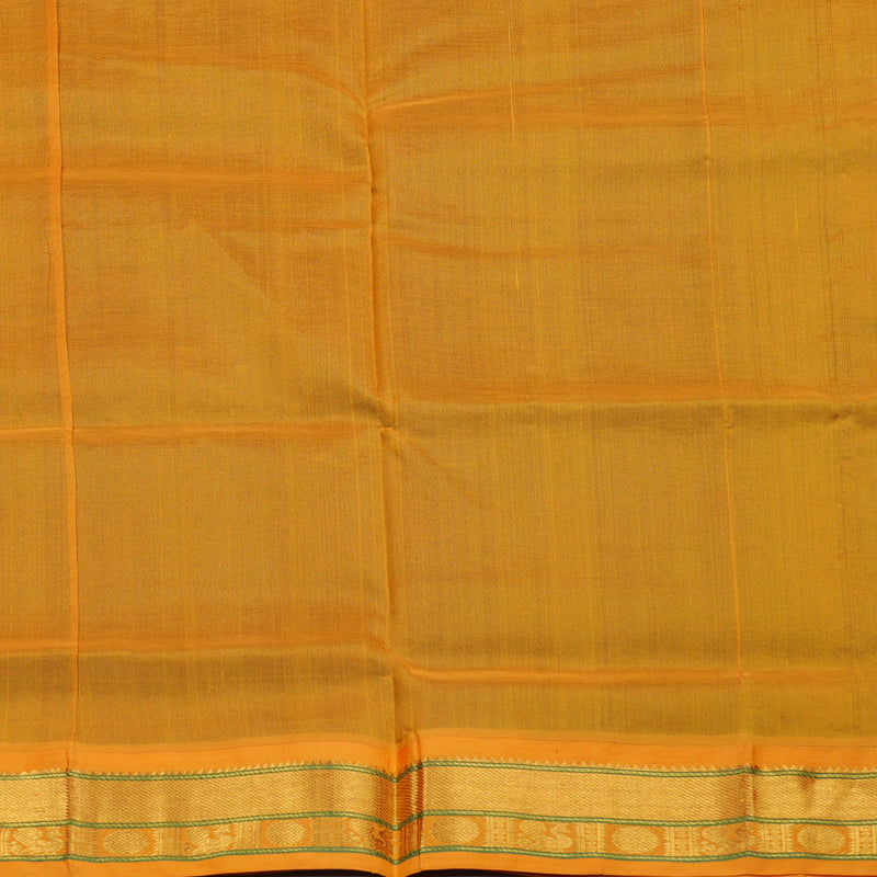 Hayagrivas Handloom Pure Silk Cotton Saree in Bold Dark Blue KBE446E3-17