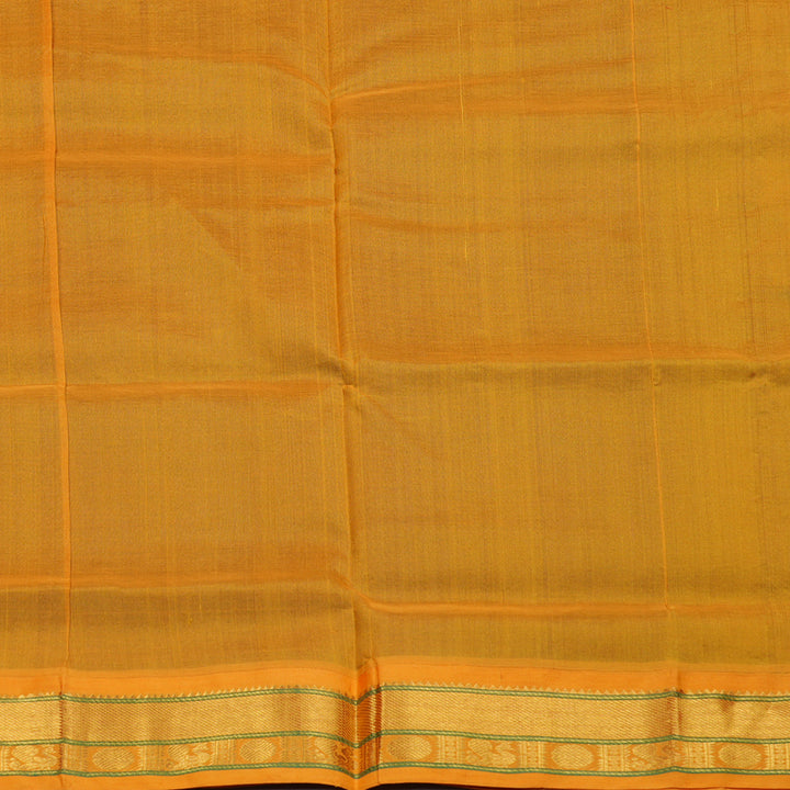 Hayagrivas Handloom Pure Silk Cotton Saree in Bold Dark Blue KBE446E3-17