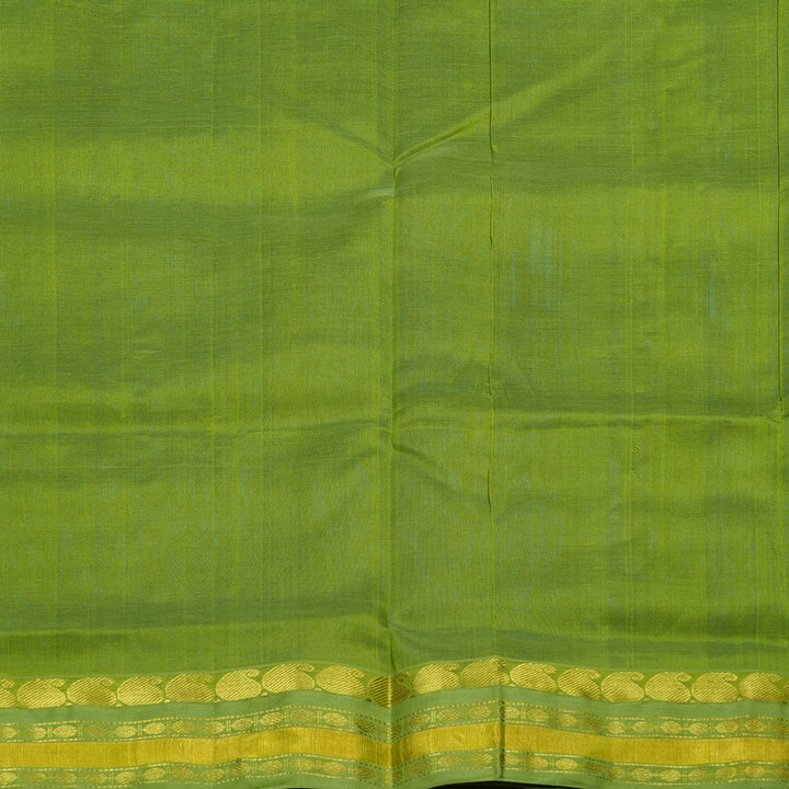 Hayagrivas Handloom Pure Silk Cotton Saree in Radiant Dark Sky Blue KBE446E4-1