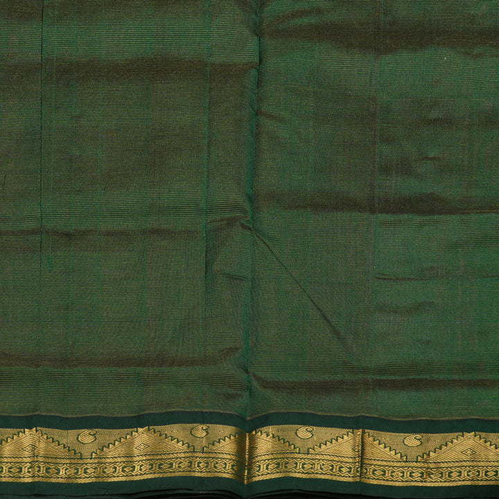 Hayagrivas Handloom Pure Silk Cotton Saree in Striking Purple KBE446E5-6