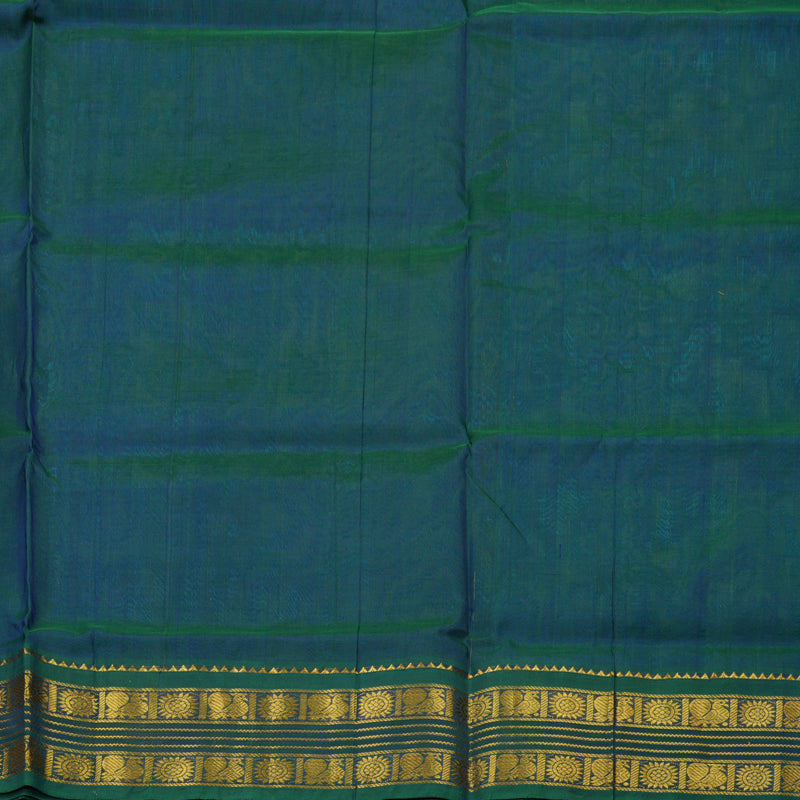 Hayagrivas Pure Silk Cotton saree in Pastel Green with Mayilkazhuthu KBE446E6-3