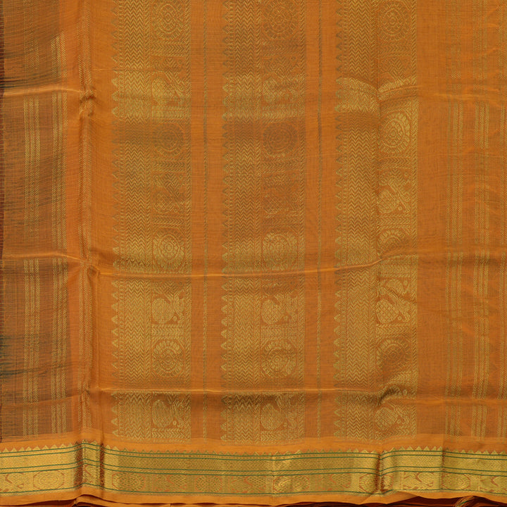 Hayagrivas Wine Purple Pure Silk Cotton Saree KBE446E8-15