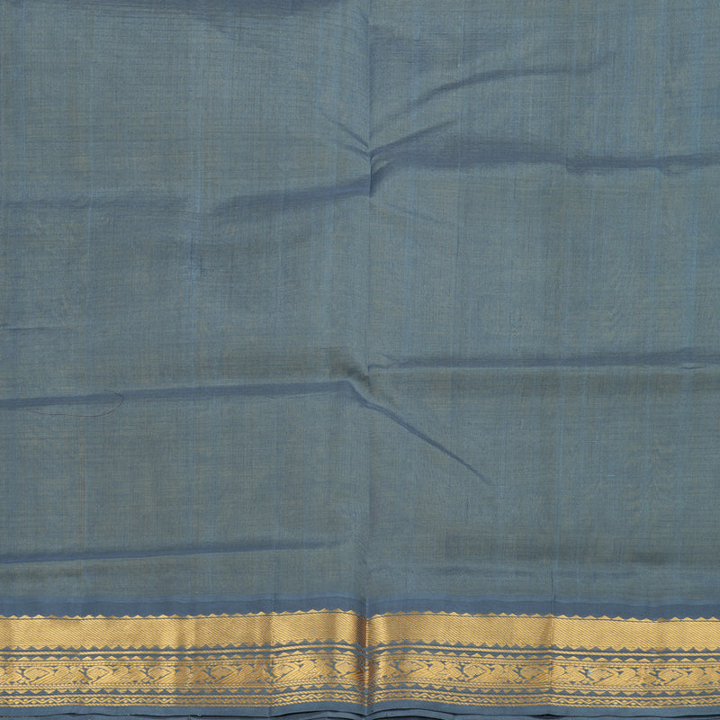 Hayagrivas Handloom Pure Silk Cotton Saree in Shimmering Lemon Yellow KBE446E8-8