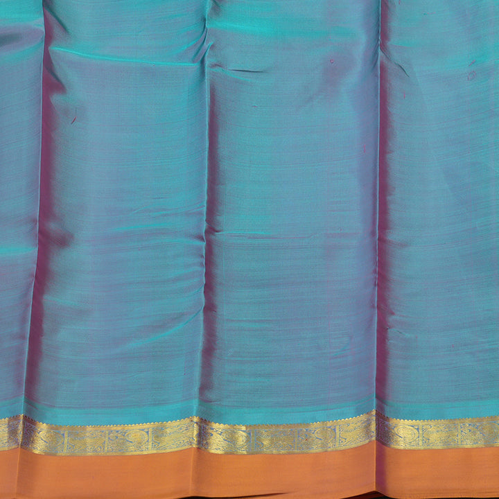 Hayagrivas Handloom Pure Kanjivaram Silk Saree in Elegant Pink KBE462F6-7