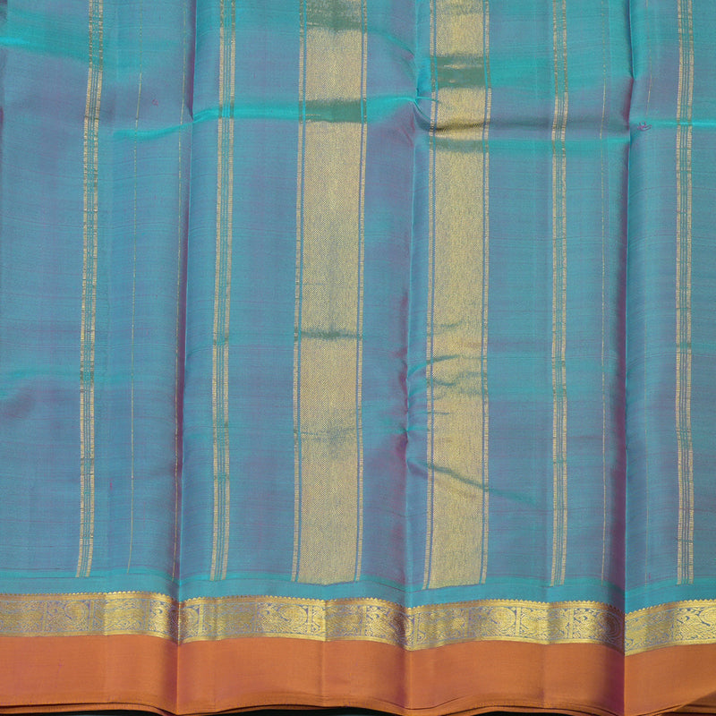 Hayagrivas Handloom Pure Kanjivaram Silk Saree in Elegant Pink KBE462F6-7