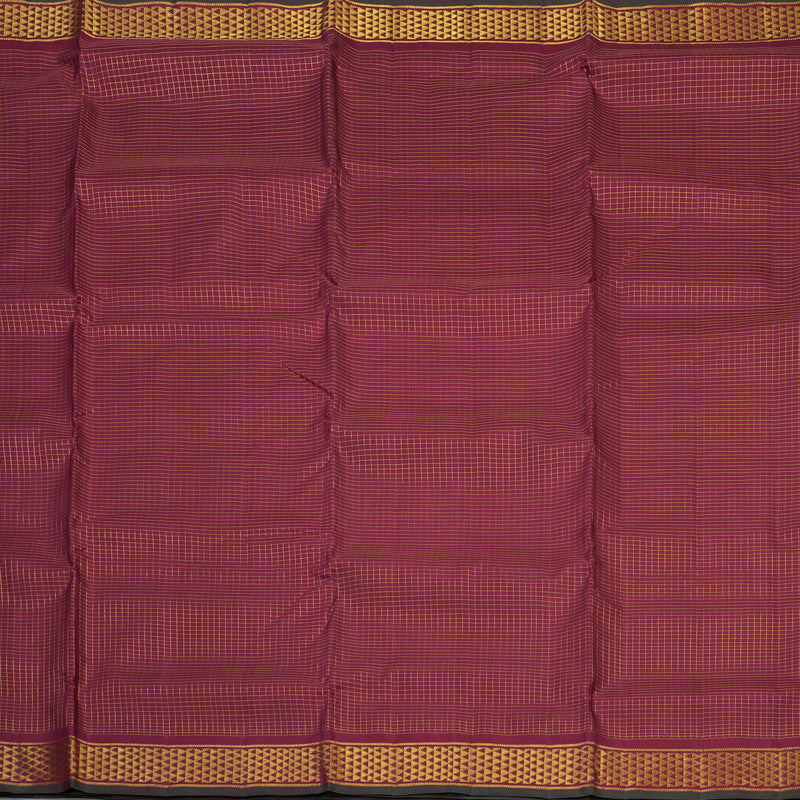 Hayagrivas Handloom Maroon Ten Yards Silk Madisar KBE463F9-1
