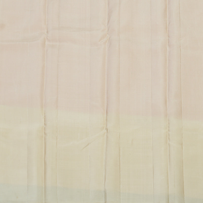 Hayagrivas Handloom Pure Kanjivaram Silk Saree in Vibrant Orange KBE468F2-1