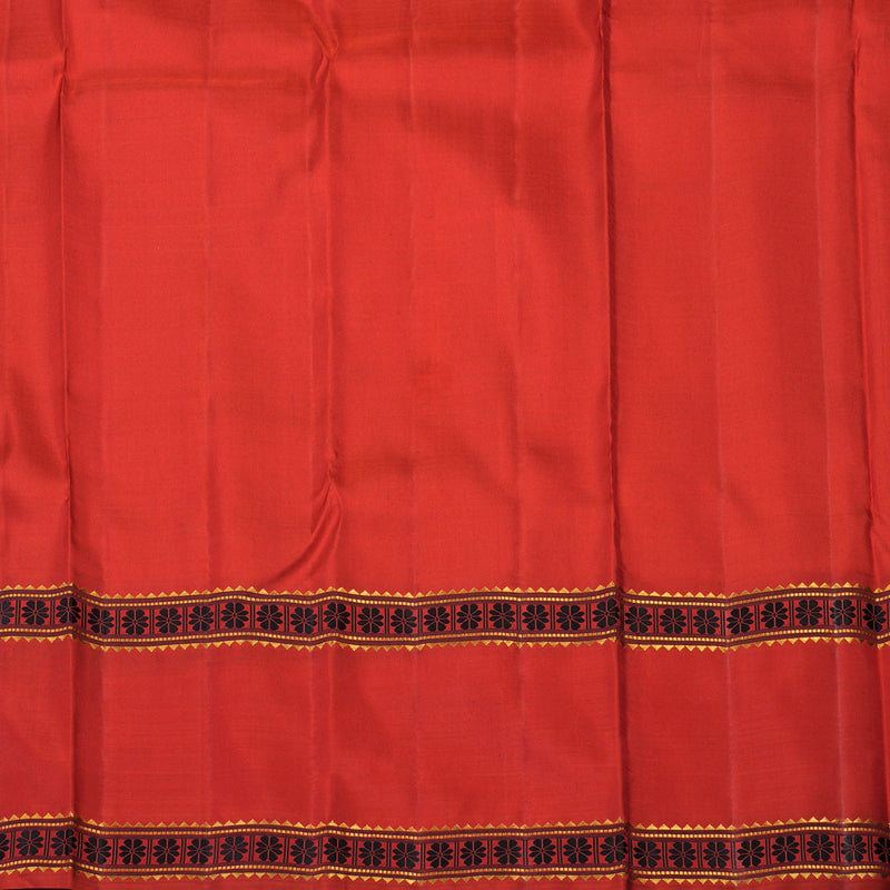 Hayagrivas Handloom Pure Kanjivaram Silk Saree in Stunning Sandal KBE475F1-1