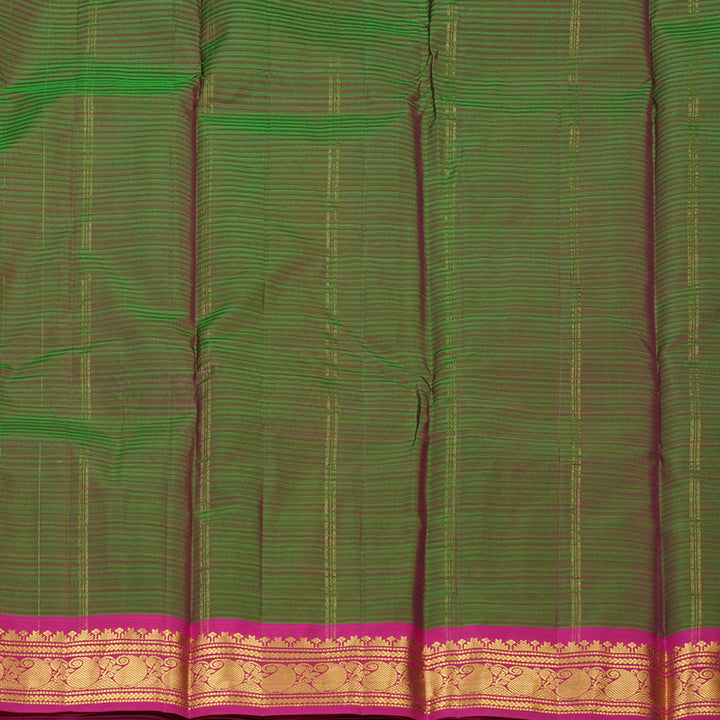 Hayagrivas Handloom Pure Kanjivaram Silk Saree in Exquisite Mandhalir KBE483F1-16