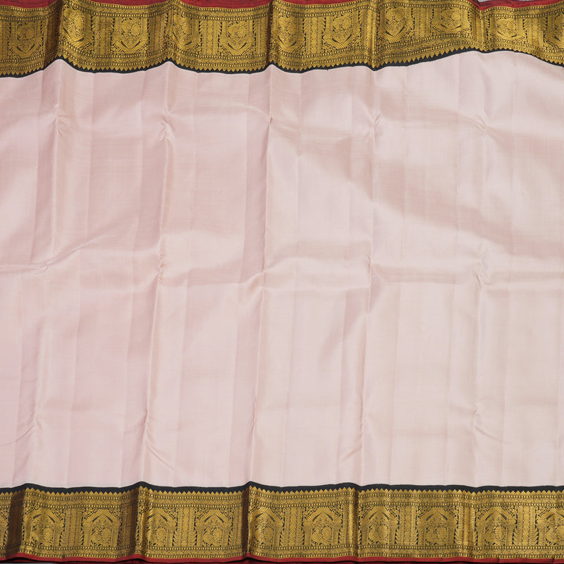 Hayagrivas Handloom Contrast Kanjivaram Silk Saree KBE485F2-1