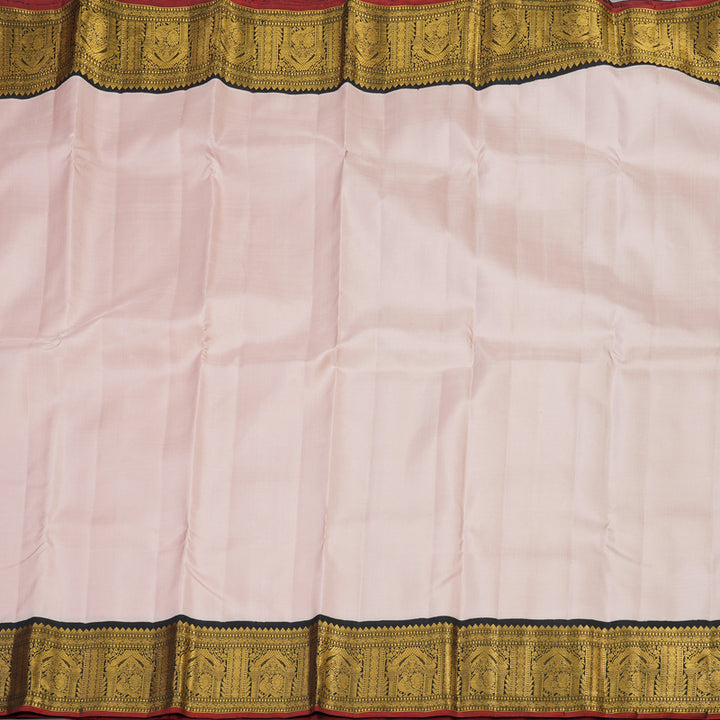 Hayagrivas Handloom Contrast Kanjivaram Silk Saree KBE485F2-1