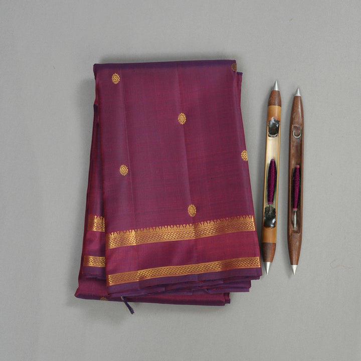 Hayagrivas Handloom Retta Pettu Kanjivaram Silk Saree KBE486F3-1