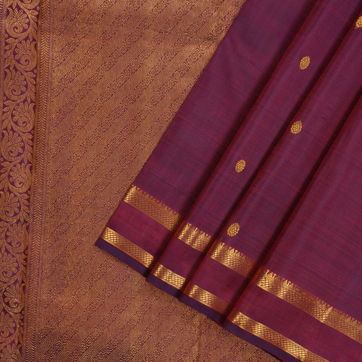 Hayagrivas Handloom Retta Pettu Kanjivaram Silk Saree KBE486F3-1
