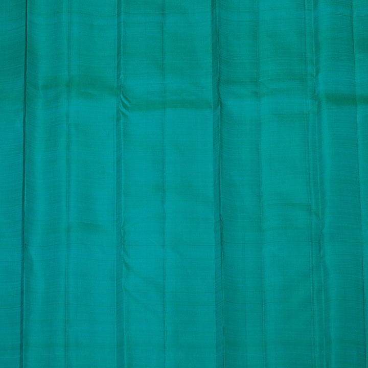 Hayagrivas Handloom Pure Kanjivaram Silk Saree in Attractive Sea Blue KBE488F6-1