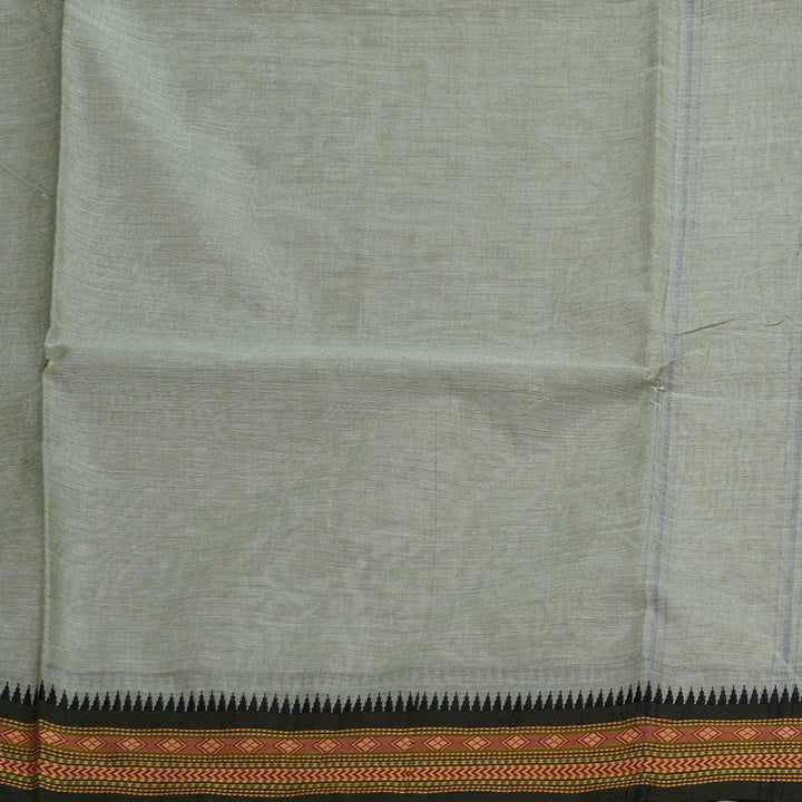 Hayagrivas Handloom Pure Cotton Saree in Charming Silver Grey KBE48D1-35