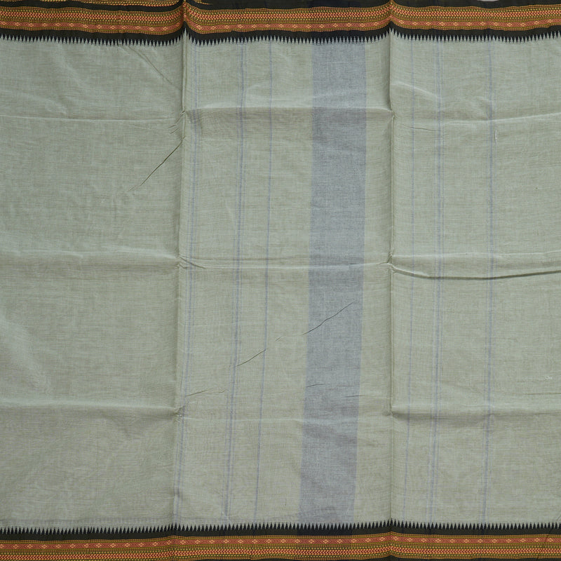 Hayagrivas Handloom Pure Cotton Saree in Charming Silver Grey KBE48D1-35