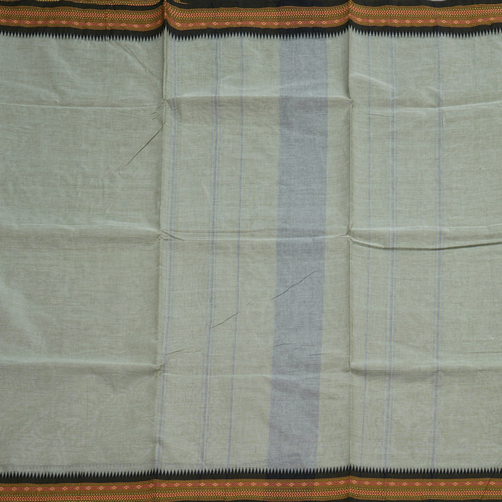 Hayagrivas Handloom Pure Cotton Saree in Charming Silver Grey KBE48D1-35