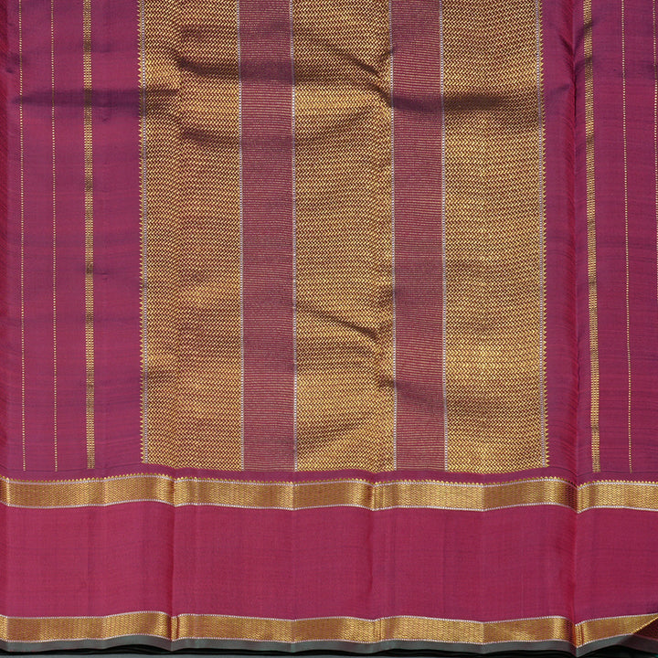 Hayagrivas Dark Maroon Handloom Kanjivaram Silk Saree KBE4D17-1