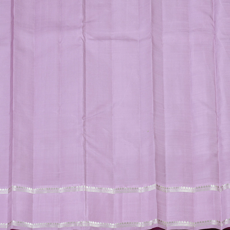 Hayagrivas Handloom Kanjivaram Silk Saree in Regal Black KBE4D5-1