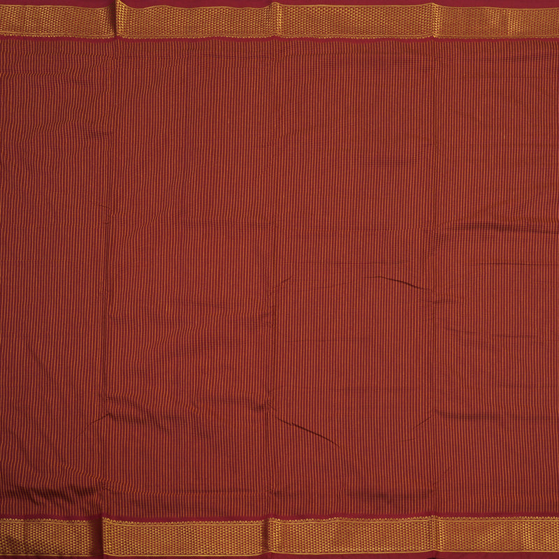 Hayagrivas Ten Yards Semi silk saree in Maroon KBE508F9-2
