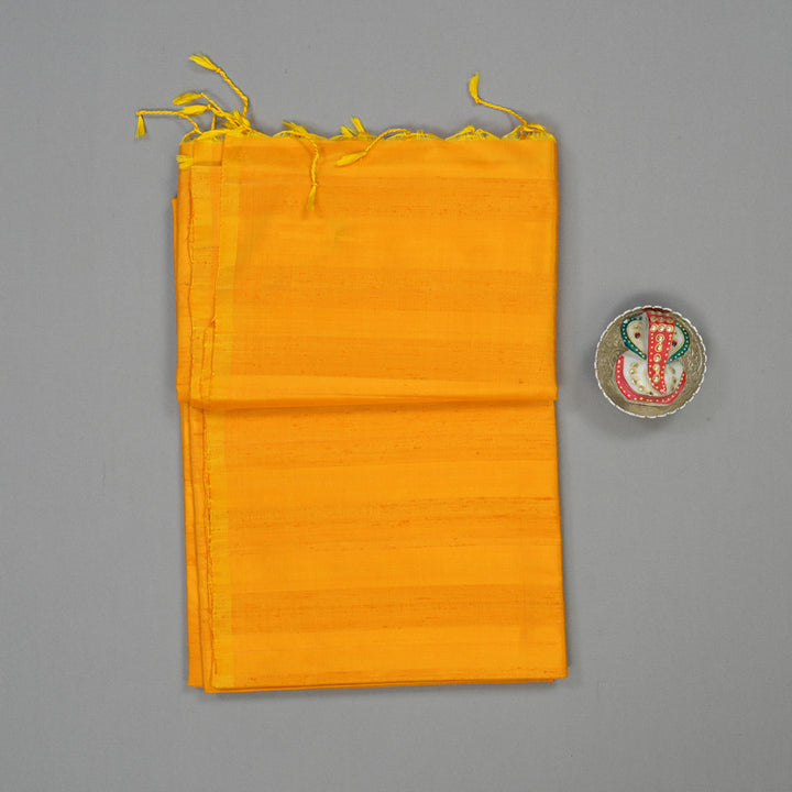 Hayagrivas Yellow Pure Soft Silk Saree KBE511F1-9