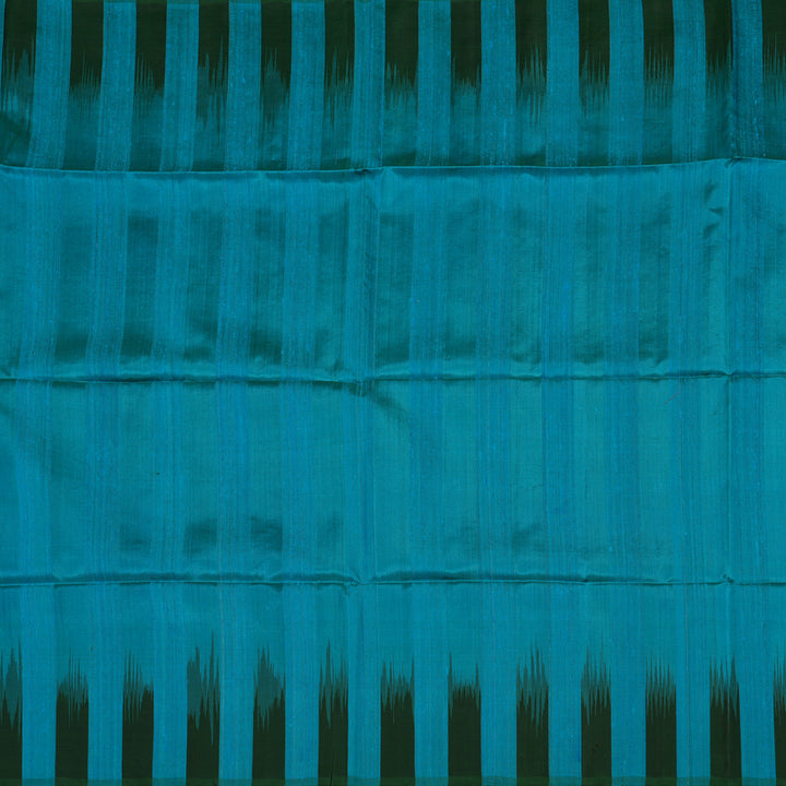 Hayagrivas Handloom Rama Blue Soft Silk Saree KBE511F2-6