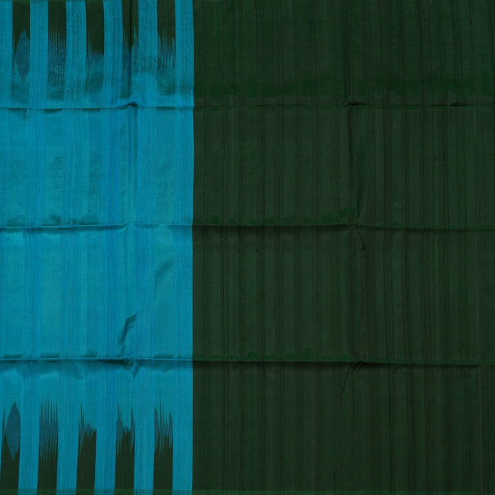 Hayagrivas Handloom Rama Blue Soft Silk Saree KBE511F2-6